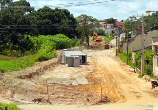 Devido aos avanços da obra de macrodrenagem, algumas áreas sofrerão alterações no abastecimento de água