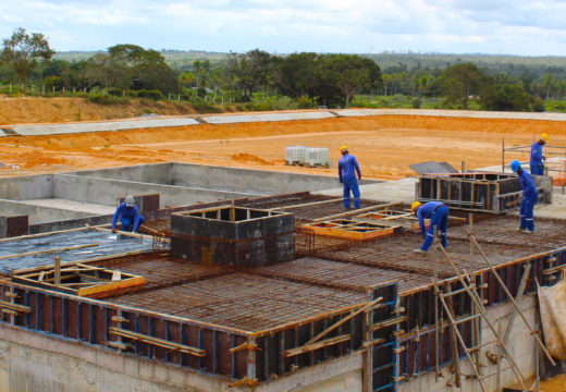 ELA ESTÁ CHEGANDO: Com 80% das obras concluídas, ETE Fonte dos Padres tem mais uma etapa executada