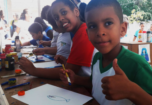 Em seu quarto dia, “O Curioso Mundo da Água” recebe centenas de alunos da rede municipal e privada de ensino