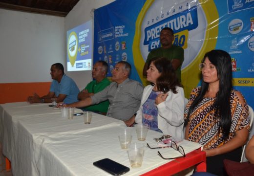 Moradores do Miguel Velho serão beneficiados com o Programa Prefeitura em Ação