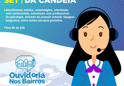 Ouvidoria nos Bairros: Prefeitura leva atendimentos gratuitos à Baixa da Candeia neste domingo (29)