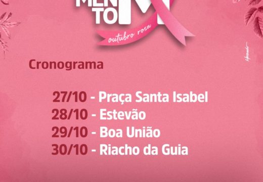 Momento M leva mutirão de atendimentos voltados à Saúde da Mulher às comunidades; confira o cronograma