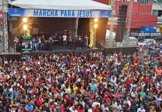 Marcha para Jesus é realizada neste sábado (12) em Alagoinhas