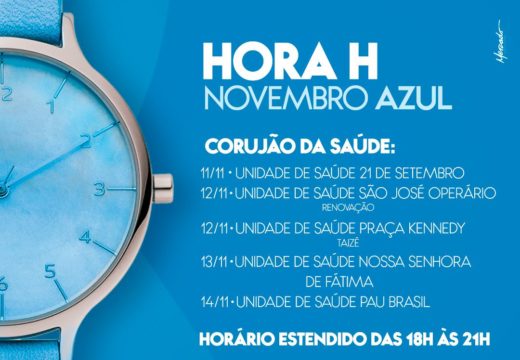 Novembro Azul: Confira a programação do Corujão da Saúde