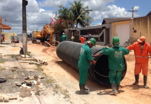 Salto em tecnologia: Alagoinhas recebe drenagem com tubos de PEAD