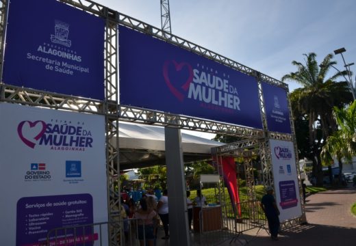 Prefeitura realiza Feira de Saúde da Mulher e leva mutirão de atendimentos gratuitos à Praça Rui Barbosa