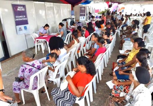 Sucesso em participação do público, Feira de Saúde da Mulher já registra mais de 5 mil atendimentos; ação estendida será realizada neste domingo (8)