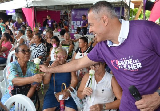 Mais de 1000 atendimentos: Dia Internacional da Mulher é comemorado com ação estendida da Feira de Saúde