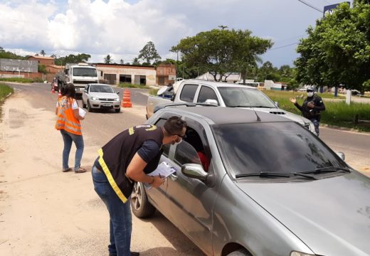 Prefeitura monta barreiras sanitárias para prevenção ao COVID-19