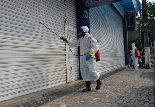 Enfrentamento ao coronavírus: Barreiro recebe higienização especial nesta segunda (04)