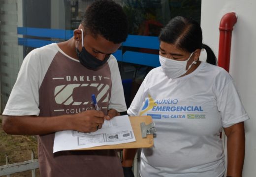 Medidas adotadas pela Prefeitura evitam aglomerações nas filas das agências da Caixa