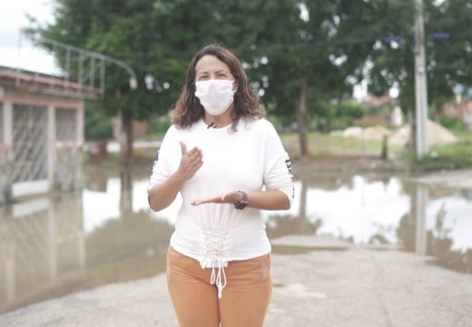 Em entrevista às rádios de Alagoinhas, secretária atualiza status da obra de macrodrenagem da Cavada