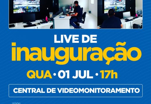 COMBATE À CRIMINALIDADE: Prefeitura inaugura, na quarta-feira (1°), a Central de Videomonitoramento