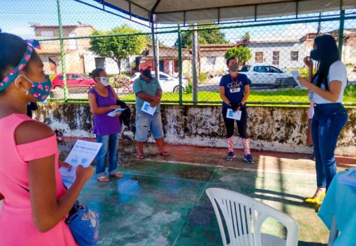 SAAE realiza ação social de combate ao coronavírus no Mangalô