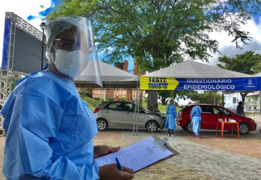 Enfrentamento ao coronavírus: pelo segundo dia consecutivo, Prefeitura realiza ação de testagem rápida em Alagoinhas Velha