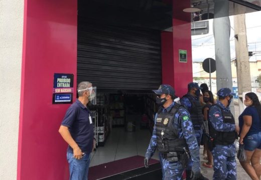 Combate à Covid-19: Fiscalização atua para cumprimento de decreto