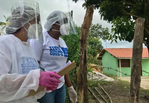 Prefeitura intensifica ações de enfrentamento ao coronavírus e equipes atuam na zona rural, com a aplicação de inquéritos epidemiológicos