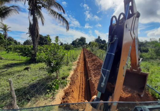 ABASTECIMENTO: SAAE realiza extensão de rede de água em Quizambú