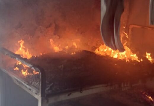 Incêndio provocado por paciente do CAPS III em Alagoinhas foi controlado pelo Corpo de Bombeiros e Guarda Municipal