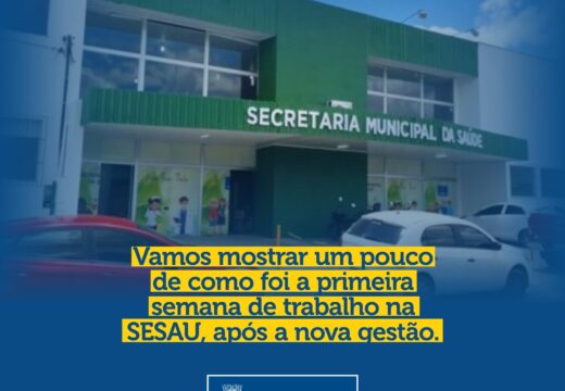 Acompanhe a primeira semana de trabalho na Secretaria de Saúde de Alagoinhas, depois da nova gestão