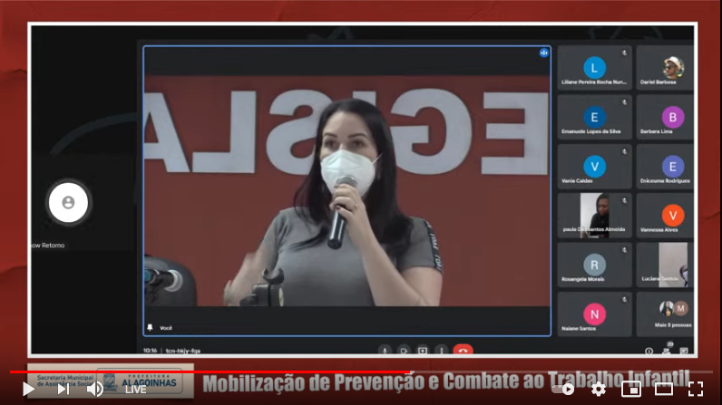 Screenshot_2021-06-11-152-Live-Mobilizac%CC%A7a%CC%83o-de-Prevenc%CC%A7a%CC%83o-e-Combate-ao-trabalho-Infantil-YouTube2 Audiência Pública de Enfrentamento ao Trabalho Infantil, promovida pela Prefeitura de Alagoinhas, discute caminhos para extinção desse problema social