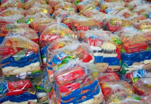 Nova etapa de entrega de cestas básicas a alunos da rede municipal começa na próxima quinta-feira (05)