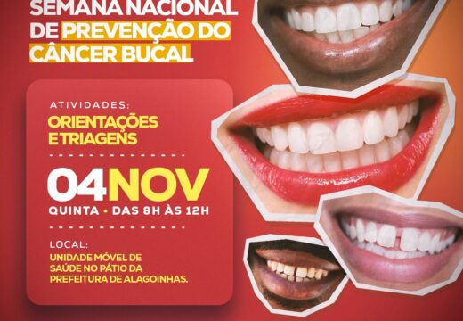 SESAU promove campanha de prevenção ao câncer de boca