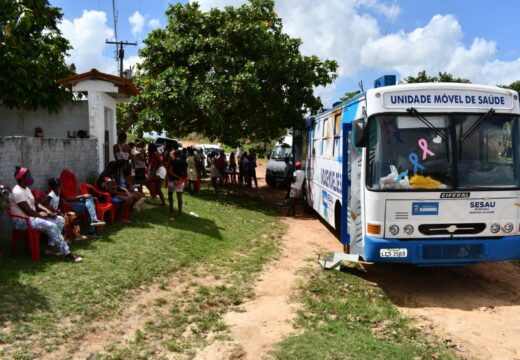 Prefeitura leva serviço de saúde itinerante à comunidades quilombolas