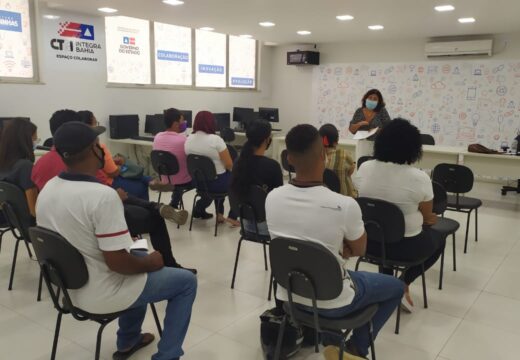 Capacitações na área do Turismo são realizadas no Espaço Colaborar, em uma parceria da Prefeitura de Alagoinhas com a Setur-BA
