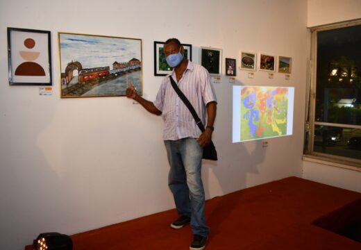 Obras selecionadas no Prêmio Alagoinhas de Artes Visuais participam de Exposição na Biblioteca Pública Maria Feijó