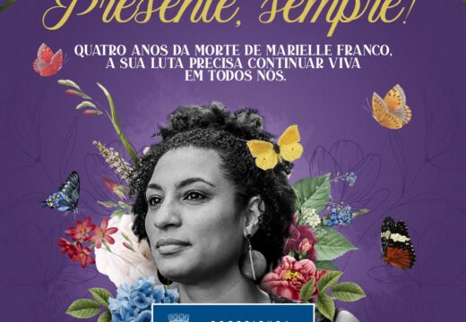 Dia Municipal Marielle Franco de Enfrentamento à Violência Política contra Mulheres é comemorado nesta segunda-feira, 14 de março