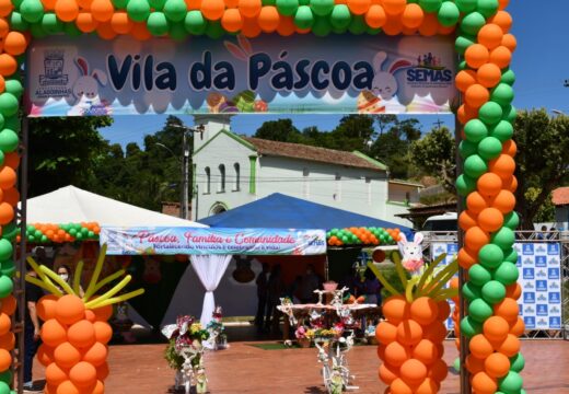 Vila da Páscoa encanta a comunidade e fortalece vínculos com as famílias atendidas pelos CRAS