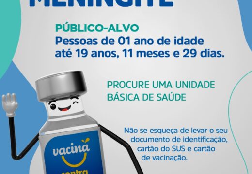 Prefeitura intensifica vacinação contra Meningite