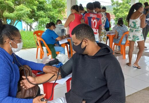 Moradores do Vila de São Pedro recebem atendimentos do projeto “Saúde Mais Perto”