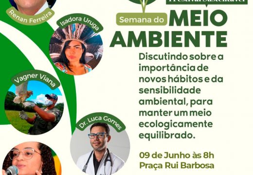 I Festival Sustentável de Alagoinhas é transferido para o dia 09 de Junho