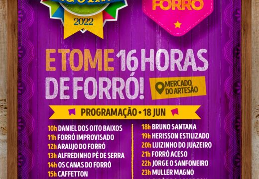 Confira a programação deste sábado (18) do São João Alagoinhas 2022