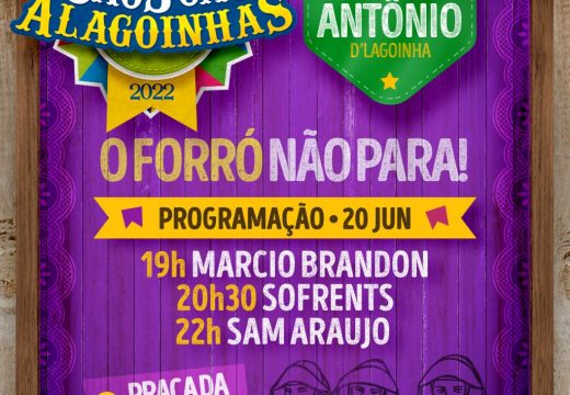 A Praça da Bandeira recebe a Vila de Santo Antônio D’Alagoinha nesta segunda (20), terça (21) e quarta-feira (22)