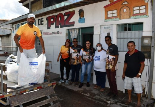 Cestas básicas recolhidas no 1° Cicloturismo são entregues a Lares de Idosos de Alagoinhas