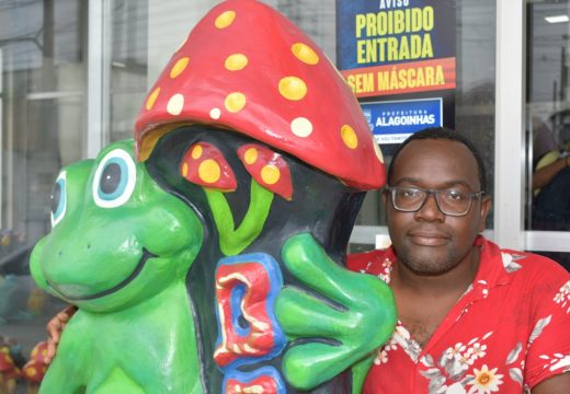 “A outra face do artista Juarez Anunciação” é exposta no foyer da Biblioteca Maria Feijó