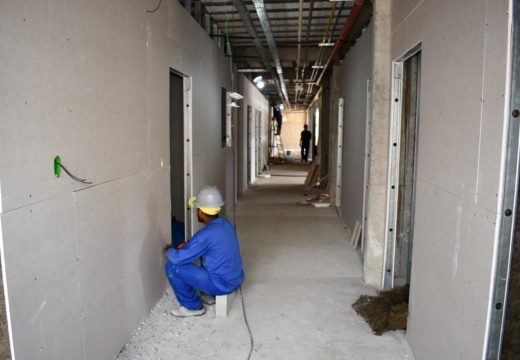 Obras do Hospital Materno-Infantil seguem aceleradas e atingem 45% de conclusão