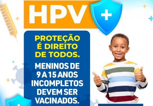 Agora é a vez deles:  meninos já podem ser vacinados contra HPV