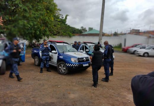 Guardas municipais recebem aulas práticas do Curso de Formação