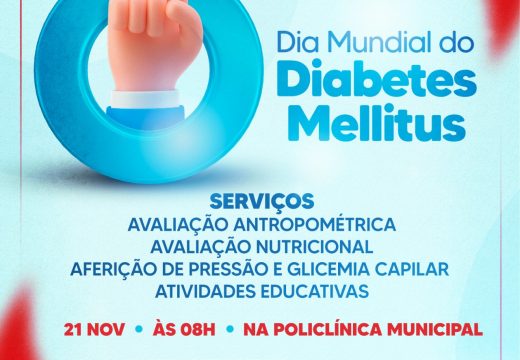 Em parceria com a Prefeitura, dia mundial de combate ao Diabetes Mellitus é comemorado em Alagoinhas