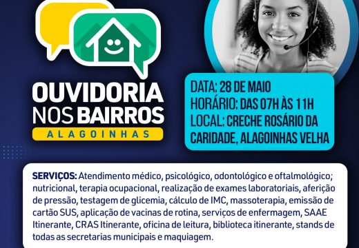 30ª edição da Ouvidoria nos Bairros é comemorada com serviços gratuitos em Alagoinhas Velha