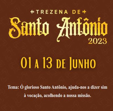 Tradicional Trezena de Santo Antônio começa na quinta-feira (01)