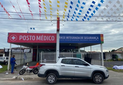 SESAU monta posto médico para atender a população durante São João