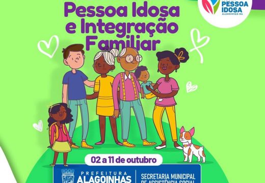 Semana da Pessoa Idosa começa nesta segunda (02), com foco no bem-estar e envelhecimento saudável em Alagoinhas