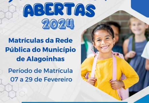 Matrícula da Rede Municipal: Prefeitura divulga calendário do ano letivo de 2024