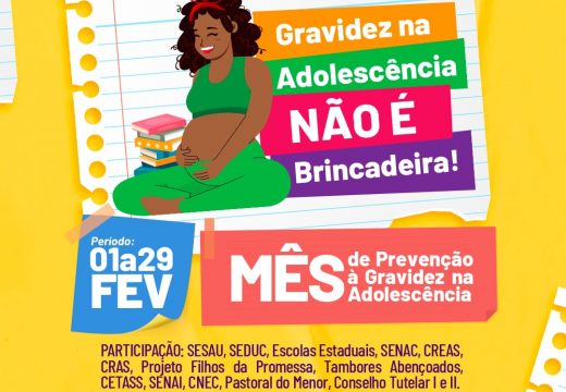 Mês de Prevenção à Gravidez na Adolescência terá atividades em escolas, unidades do SUAS e de Saúde