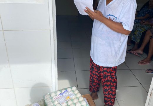 Programa Nutrir Vidas: Proteínas e cereais são entregues pela SEMAS aos lares de idosos do município